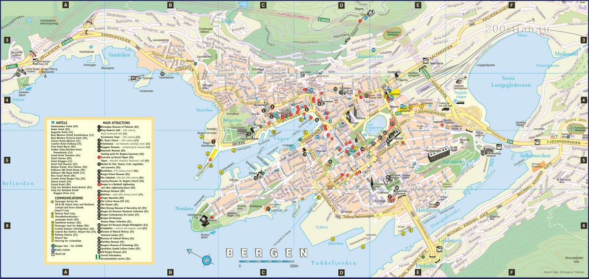 kat jeyografik lari a nan bergen nan Nòvèj