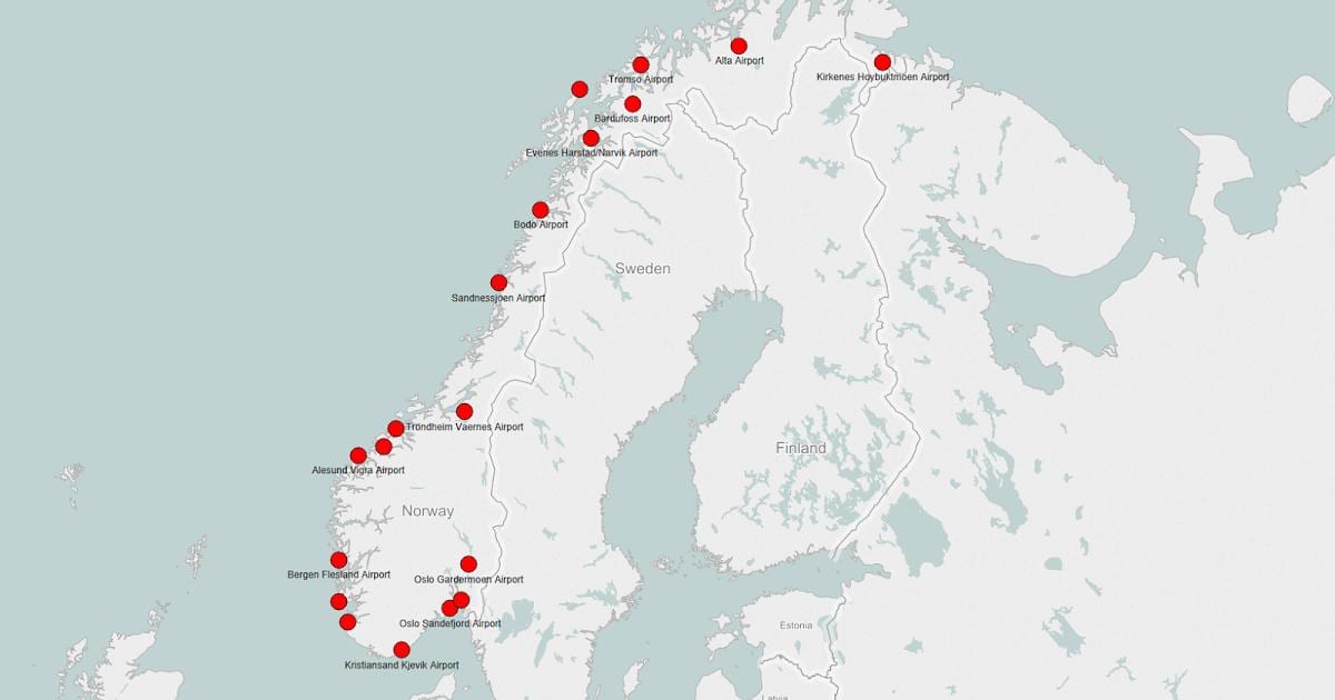 Kat jeyografik nan Nòvèj èpòt
