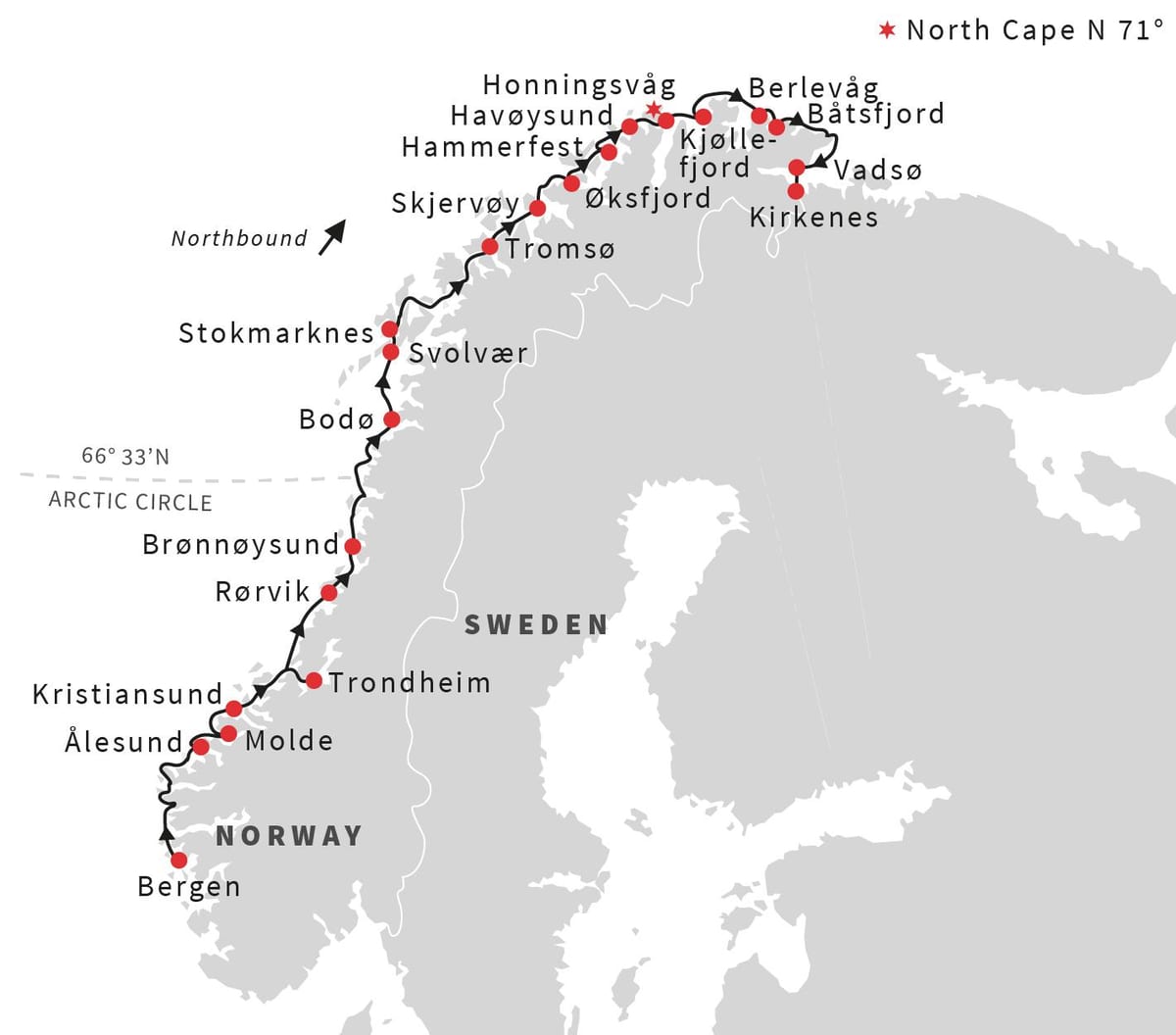Kat jeyografik nan Nòvèj monte bisiklèt