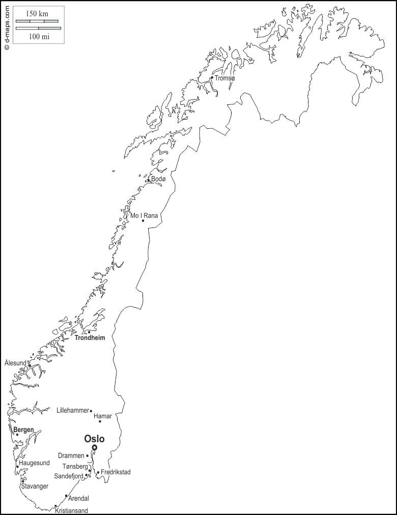vid kat jeyografik nan Nòvèj