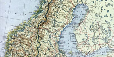 Kat jeyografik nan fin vye granmoun Nòvèj