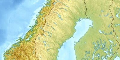 Kat jeyografik nan fizik Nòvèj