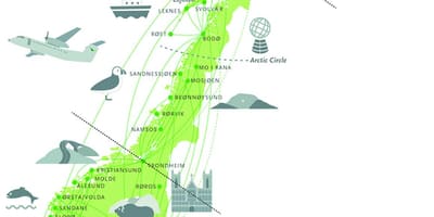 Nòvèj atraksyon kat jeyografik