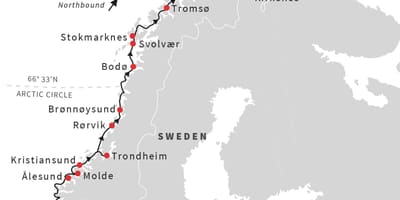 Kat jeyografik nan Nòvèj monte bisiklèt