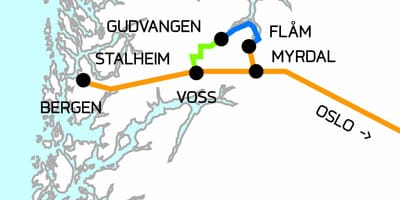 Kat jeyografik nan Nòvèj nan yon nutshell