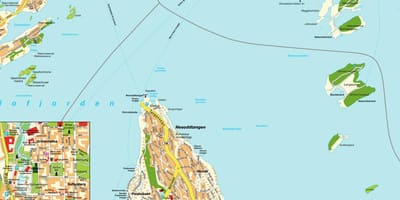 Oslo Nòvèj kat jeyografik mond lan